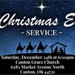 Christmas Eve Service – Saturday, Dec. 24th at 6pm